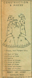  Mail Order 1621: 1930s Misses Graduation Dress Size 30 B Vintage Sewing Pattern - Vintage4me2