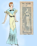  Mail Order 1621: 1930s Misses Graduation Dress Size 30 B Vintage Sewing Pattern - Vintage4me2