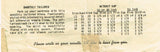 1940s Original Vintage Mail Order Pattern 1701 Uncut Misses Step Dress Sz 32 B