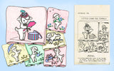 1940s Vintage Mail Order Embroidery Transfer 1798 Uncut Lamb DOW Tea Towels