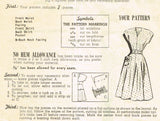 Mail Order 1979: 1940s Misses Dress w Flower Pocket 36 B Vintage Sewing Pattern
