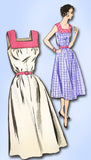 1940s Vintage Mail Order Sewing Pattern 2114 Easy Misses House Dress Size 12 30B - Vintage4me2