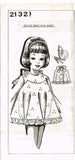 Mail Order 2132: 1960s Baby Girls Dress & Bonnet Sz 2/3/4 Vintage Sewing Pattern