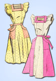1940s Vintage Mail Order Sewing Pattern 2224 Uncut Misses House Dress Sz 16 34B - Vintage4me2