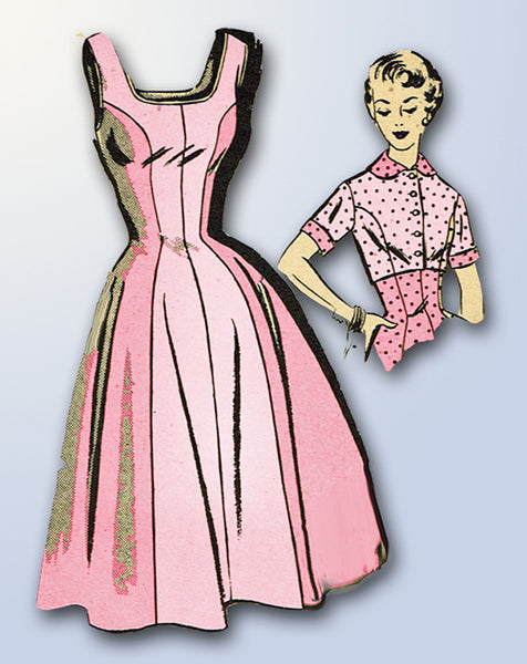 1950s Vintage Mail Order Sewing Pattern 2269 Misses Sun Dress Sz 36 B –  Vintage4me2