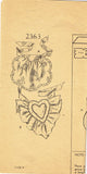 1940s Vintage Misses' Tea Apron VTG Mail Order Sewing Pattern 2363 FIts All!