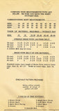 1950s Original Vintage Mail Order Pattern 2378 Uncut Misses Surplice Dress 34B