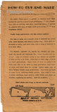 Mail Order 238: 1930s Sweet Toddler Girls Dress Size 4 Vintage Sewing Pattern