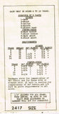 1930s Vintage Anne Adams Sewing Pattern 2417 Toddler Girls Jumper Dress Size 4 - Vintage4me2