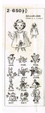 Mail Order 2650: 1960s Uncut 12 Month Tot Jumper Dress Vintage Sewing Pattern - Vintage4me2
