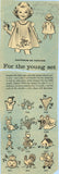 Mail Order 2650: 1960s Uncut 12 Month Tot Jumper Dress Vintage Sewing Pattern - Vintage4me2