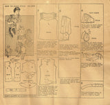 Mail Order 2668: 1930s Shirred Evening Blouse Sz 32 B Vintage Sewing Pattern