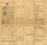Mail Order 2668: 1930s Shirred Evening Blouse Sz 32 B Vintage Sewing Pattern