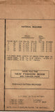 Mail Order 2673: 1940s Uncut Misses Keyhole Dress Sz 33 B Vintage Sewing Pattern