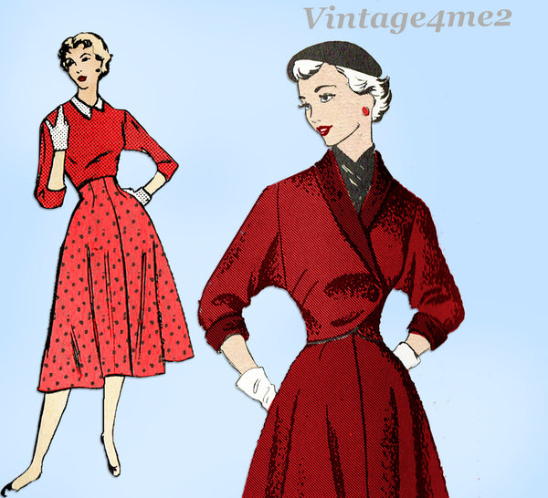 Mail Order 2688: 1950s Uncut Misses Bolero Suit Sz 36 B Vintage Sewing Pattern