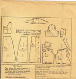 1940s Vintage Fashion Service Sewing Pattern 2705 Uncut Misses House Dress 34B