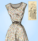Fashion Service 2743: 1950s Misses Jumper & Blouse 32 B Vintage Sewing Pattern - Vintage4me2