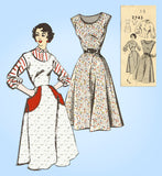 Fashion Service 2743: 1950s Misses Jumper & Blouse 32 B Vintage Sewing Pattern - Vintage4me2