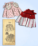 1950s Vintage Fashion Service Sewing Pattern 2755 Uncut Misses Apron Fits All