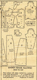 Mail Order 2782: 1930s Misses 2 Piece Suit Size 35 Bust Vintage Sewing Pattern