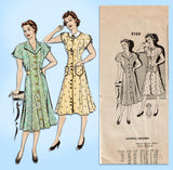 Mail Order 2788: 1940s Uncut Plus Size Princess Dress 40B Vintage Sewing Pattern