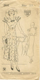 Mail Order 2832: 1930s Uncut Misses Afternoon Dress 34 B Vintage Sewing Pattern