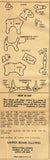 1940s Vintage Mail Order Sewing Pattern 2855 Dog and Horse Stuffed Animals ORIG - Vintage4me2
