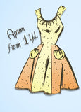 Mail Order 2868: 1940s Misses Feedsack Apron Fits All Vintage Sewing Pattern