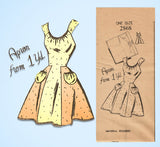 Mail Order 2868: 1940s Misses Feedsack Apron Fits All Vintage Sewing Pattern
