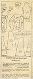 Mail Order 3015: 1930s Stylish Misses 2 PC Suit Size 36 B Vintage Sewing Pattern