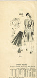 Mail Order 3015: 1930s Stylish Misses 2 PC Suit Size 36 B Vintage Sewing Pattern