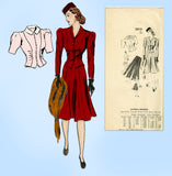 Mail Order 3015: 1930s Stylish Misses 2 PC Suit Size 36 B Vintage Sewing Pattern