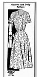 Fashion Service 3060: 1950s Ladies Shirtwaist Dress 39 B Vintage Sewing Pattern - Vintage4me2