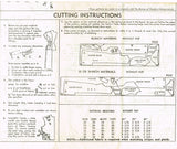 1950s Vintage Mail Order Sewing Pattern 311 Misses Sexy Wiggle Dress Size 12 30B