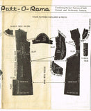 1950s Vintage Mail Order Sewing Pattern 311 Misses Sexy Wiggle Dress Size 12 30B