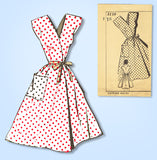 1950s Vintage Clotilde Mail Order Sewing Pattern 3110 Uncut Misses Wrap Dress 34