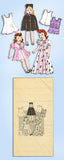 1930s Original Vintage Mail Order Sewing Pattern 3233 Rare 18in Doll Clothes Set