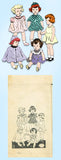 1930s Original Vintage Mail Order Sewing Pattern 3756 Cute 18in Doll Clothes Set