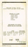 Mail Order 3787: 1940s Misses Feedsack Apron Sz 36-38 B Vintage Sewing Pattern