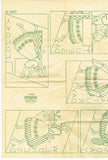 1930s Original Vintage Mail Order Embroidery Transfer 3826 Uncut Dutch Girl DOW