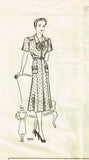 Mail Order 3892: 1930s Uncut Misses Street Dress Sz 38 B Vintage Sewing Pattern