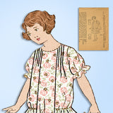 1920s Vintage Mail Order Sewing Pattern 4016 Uncut Little Girls Dress Size 8