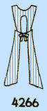 Anne Adams 4266: 1930s Farm Kitchen Apron Size 40-42 Bust Vintage Sewing Pattern - Vintage4me2
