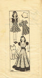 Anne Adams 4311: 1930s 20 Inch Doll Clothes Set Original Vintage Sewing Pattern - Vintage4me2