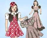 Anne Adams 4311: 1930s 20 Inch Doll Clothes Set Original Vintage Sewing Pattern - Vintage4me2