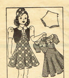 Anne Adams 4311: 1930s 20 Inch Doll Clothes Set Original Vintage Sewing Pattern - Vintage4me2