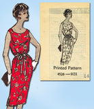 1960s Vintage Anne Adams Sewing Pattern 4526 Uncut Misses Sheath Dress Size 34 B - Vintage4me2