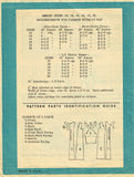 1960s Original Vintage Anne Adams Pattern 4530 Uncut Dress w Side Ties 38 Bust