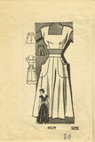 Anne Adams 4539: 1950s Misses 3 Piece Playsuit Size 32 B Vintage Sewing Pattern
