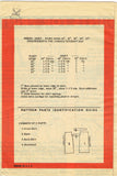 1950s Vintage Anne Adams Sewing Pattern 4565 Uncut Misses Slender Skirt Sz 25 W